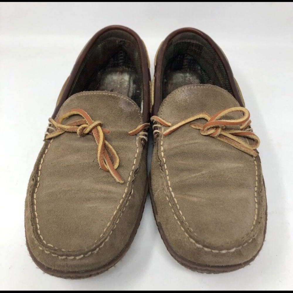 L.L. Bean Hand sewn Flannel Moccasin